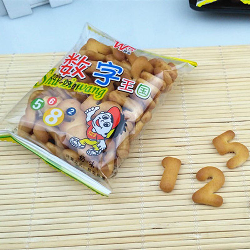 吴师傅数字字母小时候的饼干80后怀旧零食小吃独立小包装整箱散装