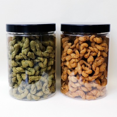 宁波特产老宁波南塘油赞子罐装咸味甜味海苔味手工制作老街小麻花