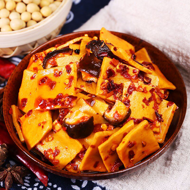 5斤麻辣味香菇豆干小零食五香豆腐干解馋宿舍囤货小包装耐吃辣条