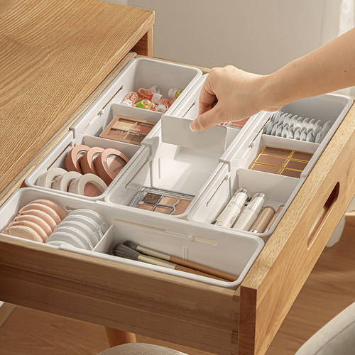 抽屉内分格收纳盒内置分隔伸缩