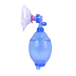 简易呼吸器医用人工呼吸急救呼吸球囊面罩连接管储氧袋复苏气囊机