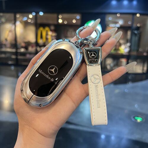 适用于新款奔驰E300钥匙套C级C200L壳C260L新S级S400L包S450L车扣