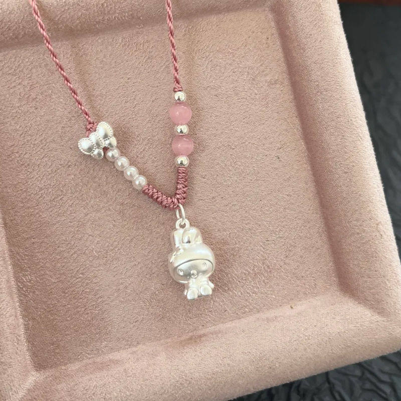 新款可爱少女心美乐蒂凯蒂猫项链