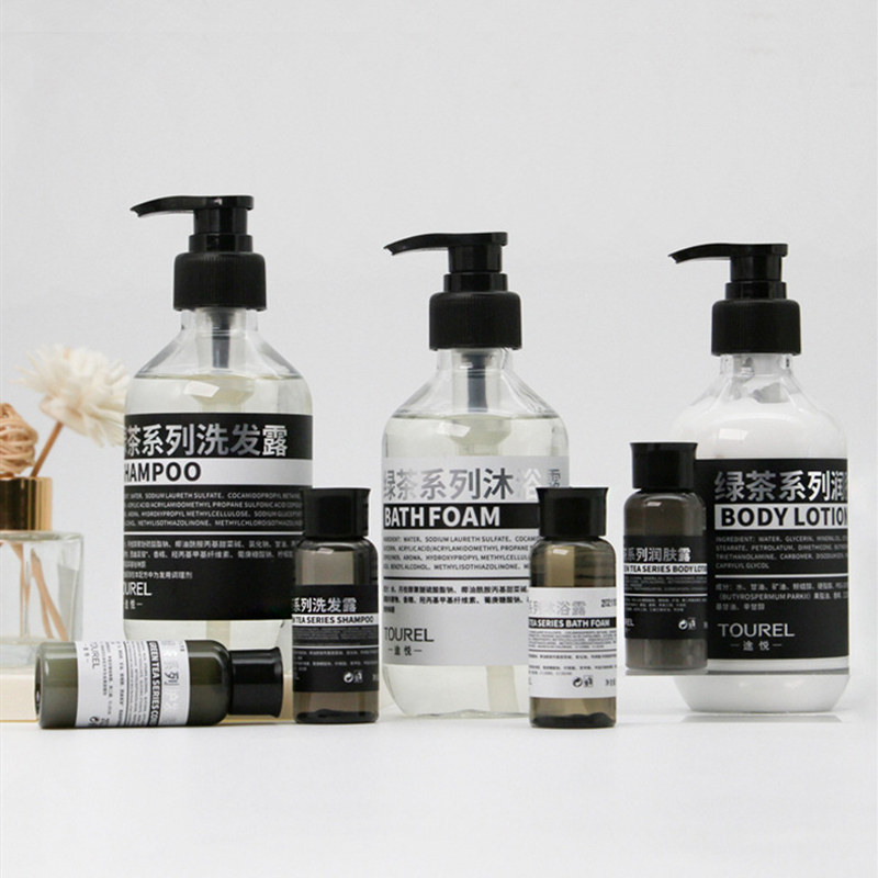 高端酒店民宿一次性洗发水沐浴露