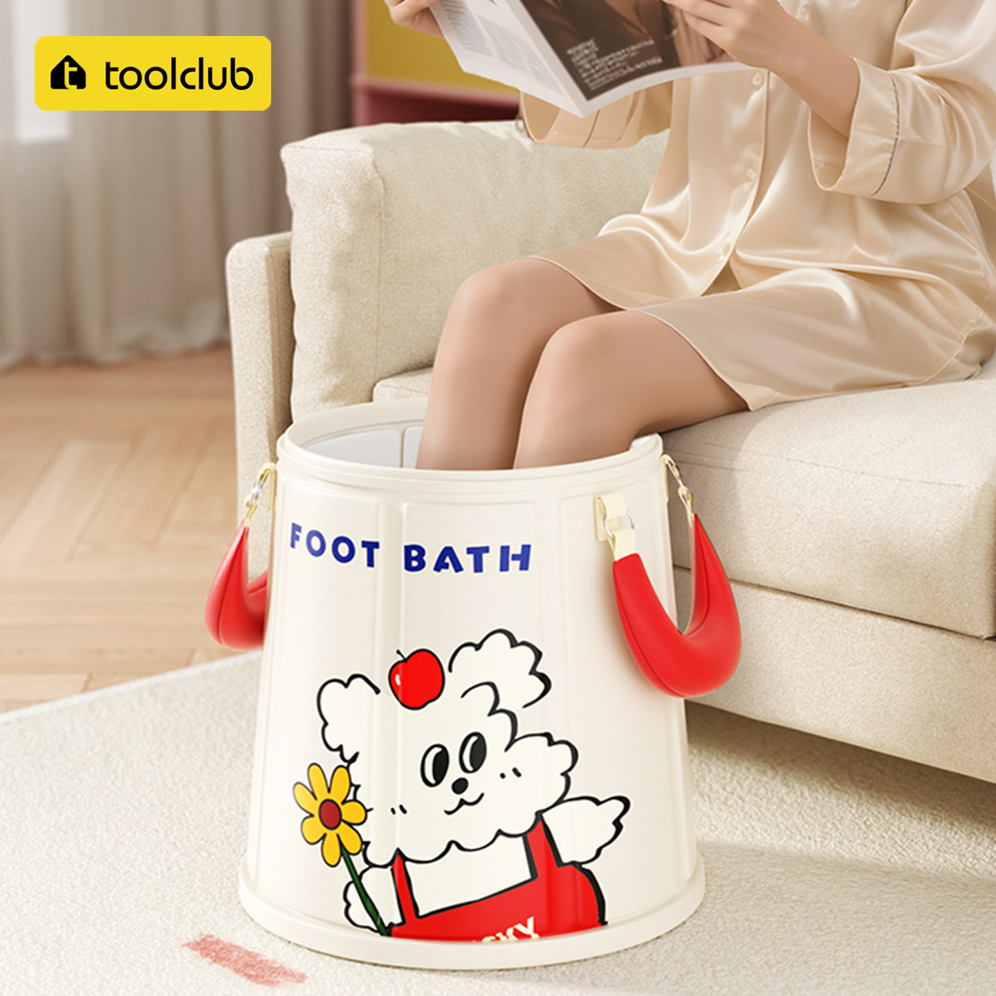 2025新款泡脚桶家用可折叠