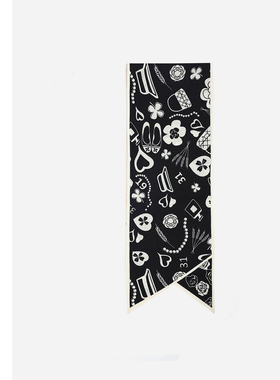 巧珀思｜BC-CB2524“山茶花园”时髦秋冬柔软保暖触感玫瑰围巾