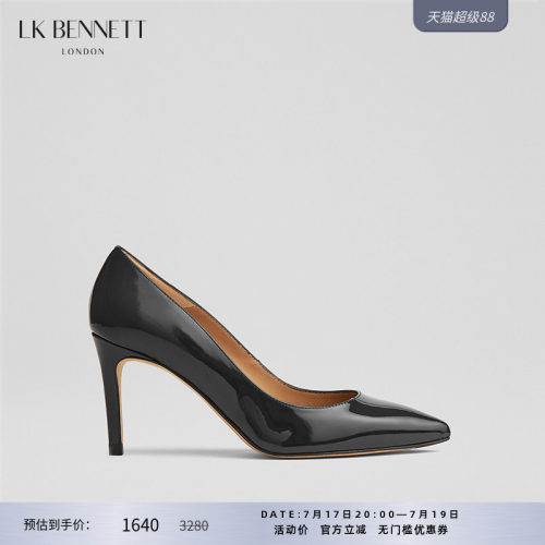 lkbennett漆皮细跟简约