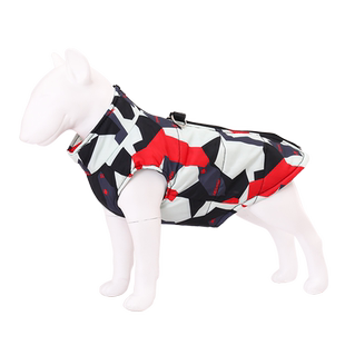 狗狗衣服中型大型犬秋冬装金毛拉布拉多大狗加厚保暖棉衣马甲冬厚