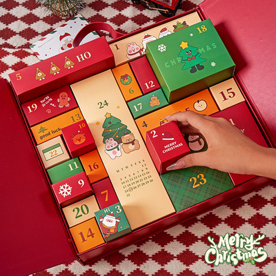 圣诞倒数日历礼盒送女生