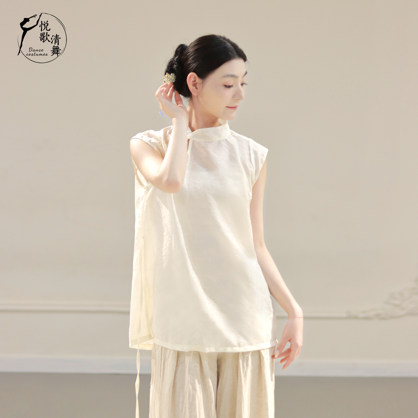 悦歌清舞国风舞蹈上衣日常可穿款