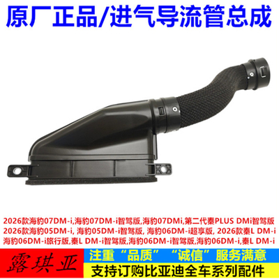 适配比亚迪海豹050607dmi 进气导流管总成进气软管进气管接头配件