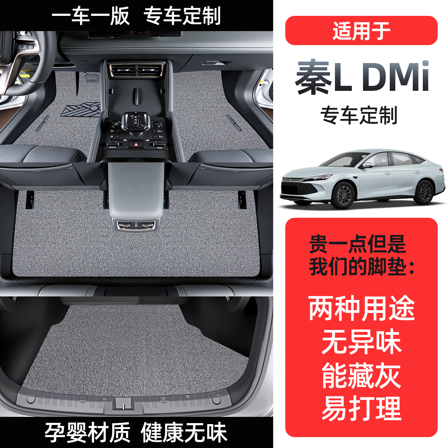 【45天免费试用】秦L丝圈脚垫