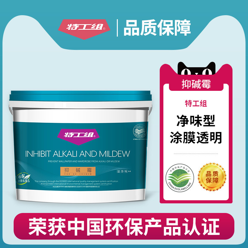 特工组抑碱霉墙面修补家用 封闭剂防起皮界面剂2.5kg