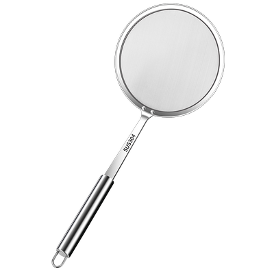 加厚厨房捞油渣不锈钢漏勺