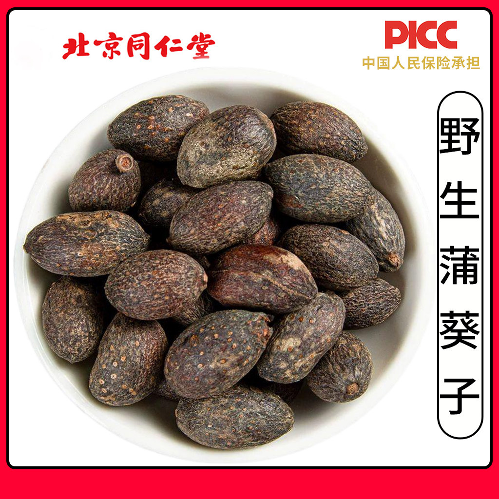 同仁堂野生蒲葵子中药材500g无硫葵树子新会葵扇籽葵树籽葵甚子
