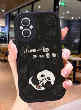 适用opporeno10pro手机壳0pponeno9opp0ren08女款oρponeno5个性卡通rone4opoor11rene7se新款opρorneo6网红