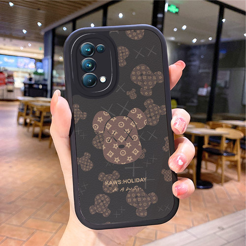 小羊皮暴力熊适用opporeno6手机壳opρoreno6pro新款0ppo opp0ren05k oρpo女reon4 opop poop oppi男oppe 3
