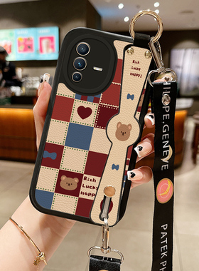 小羊皮小熊适用vivos12手机壳viv0s15e新款防摔步步高s12por男√ivos10pro女12pro潮vⅰv0s6维沃vⅰvos7t套