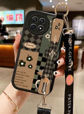 小羊皮小花适用荣耀v30pro手机壳honorx20se新款x30i男x10个性migc女majic4华为hoorv20高级maigc3套magic4