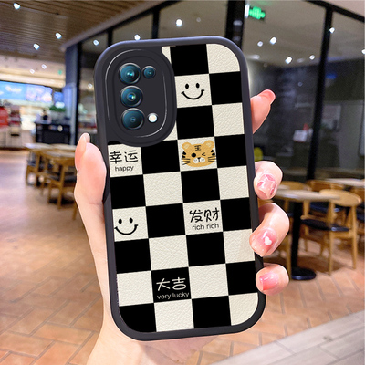 小羊皮Reno10送挂绳gt5手机壳