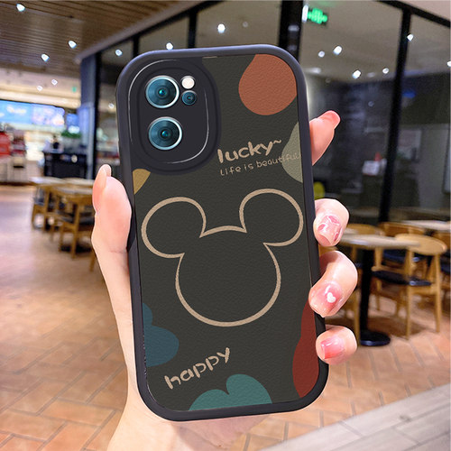 小羊皮Reno10iPhone15gt5手机壳