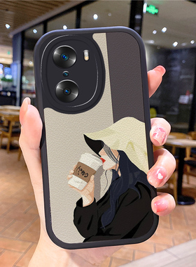 小羊皮潮女适用华荣耀60pro手机壳honor20s新5G女30青春8x防摔h0n0r50se爆款play6t大气9x系列小众70pr0男80