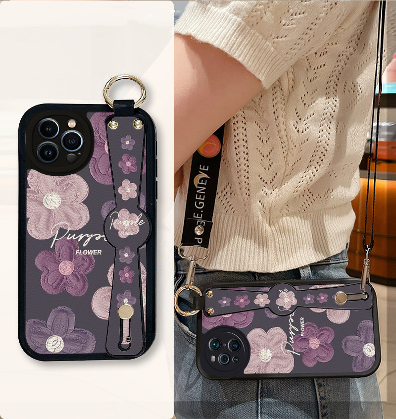 斜跨适用适用苹果15promax手机壳iphone12pro套16plus带挂绳11e全包8腕带13新款14x8p7xs6s女xr软xsmax17air