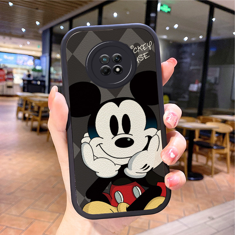 小羊皮米奇适用华为畅享20plus手机壳20se新款50plus女畅享z网红5g潮畅享9plus全包p1us畅想20pulas麦芒10