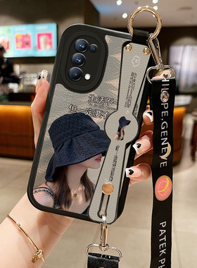 小羊皮女孩适用opporeno6手机壳opρoreno5pro新款0pporeno4opp0ren07女0ppo3reon5opρorene9十10oρponeno8