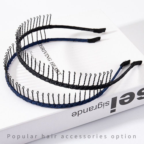 金属发箍女款带齿防滑碎发发卡女