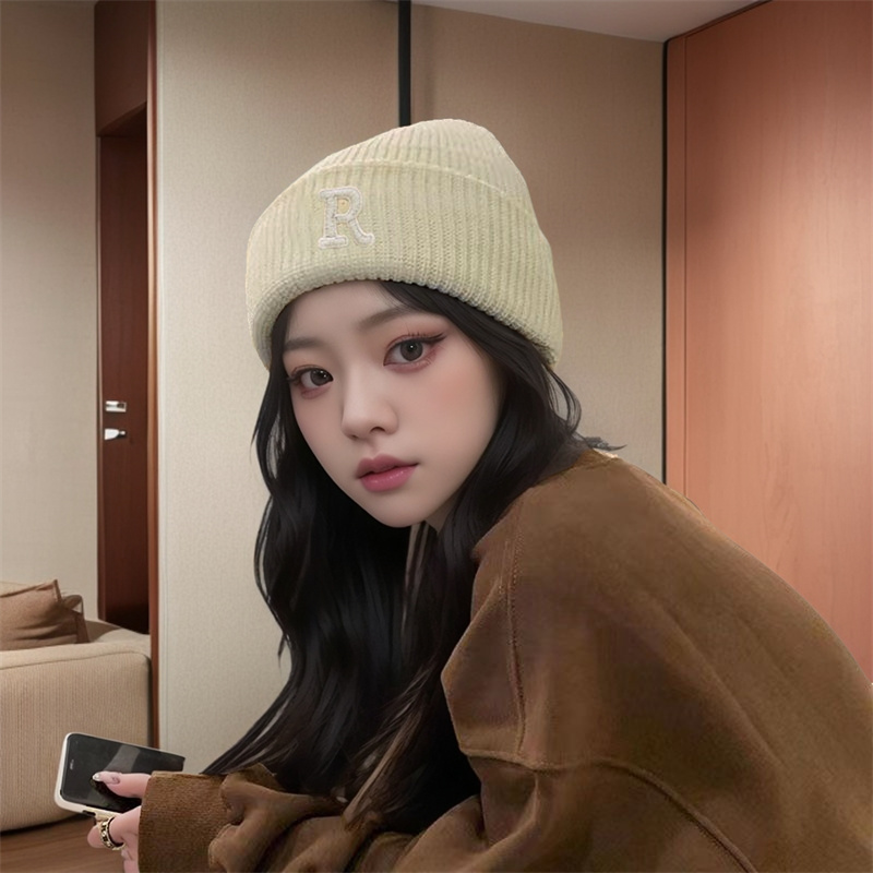 帽子女冬季毛线针织女简约时尚冬