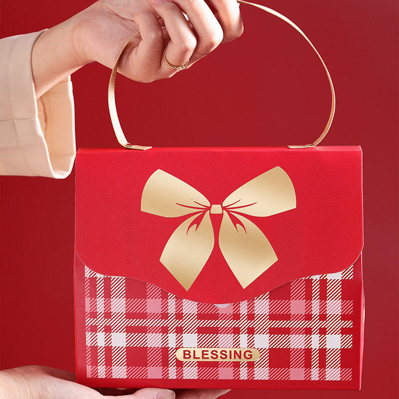 2025新年礼盒包装创意手提烘焙礼品盒蛇年春节糖果饼乾雪花酥盒子,厨房/烹饪用具,点心包装盒/包装袋,淘宝优惠券,粉丝福利购,淘宝优惠卷