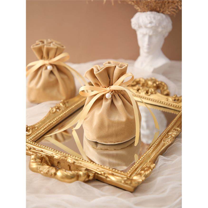 ins婚礼糖果袋婚礼礼盒创意天鹅绒纪念品礼品婚礼糖果袋布袋包装,节庆用品/礼品,糖盒/糖盒配件,淘宝优惠券,粉丝福利购,淘宝优惠卷