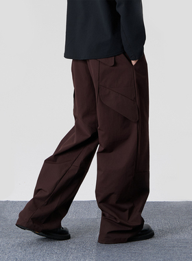 FMACM闷与狂六袋工装长裤宽松美式休闲裤子男女街头直筒裤