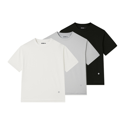 闷与狂FMACM 雪花标科技面料网球运动打底短袖