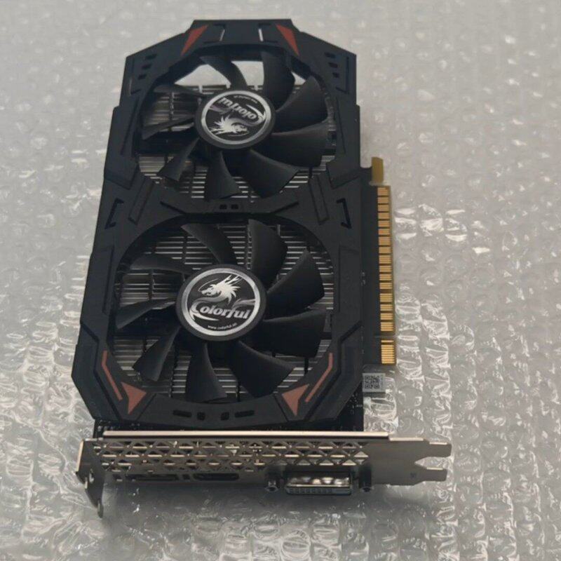 可维修七彩虹GTX1050Ti 4G V3猛禽显卡,灵动鲨款,双风议价