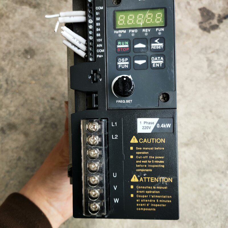 可维修TECO东元变频器S310-2P5-H1DC。实物拍照。功能议价