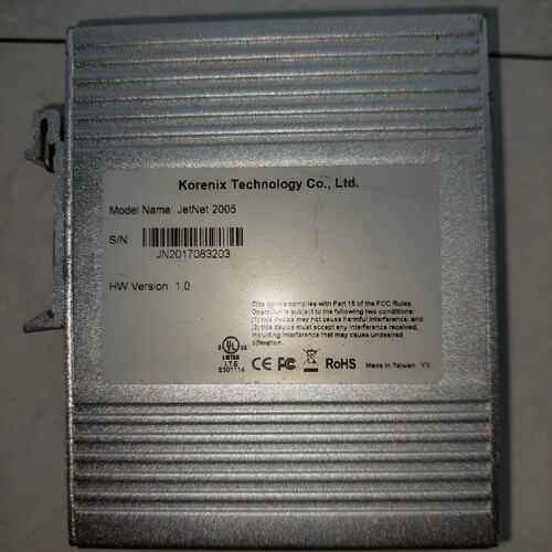 可维修科洛理思korex JetNet2005工业级5口交换机议价