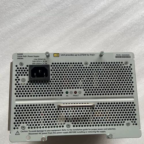 可维修Aruba 5400R 700W PoE+ zl2 PSU议价