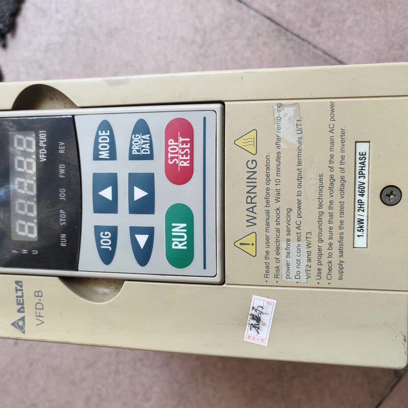 可维修台达变频器VFD015B43A,1.5kW,380-480V议价