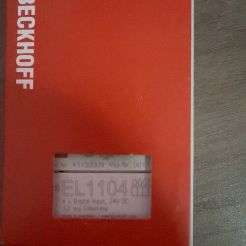 可维修倍福EL1104数字输入模块，4个数字输入，24V DC，3议价