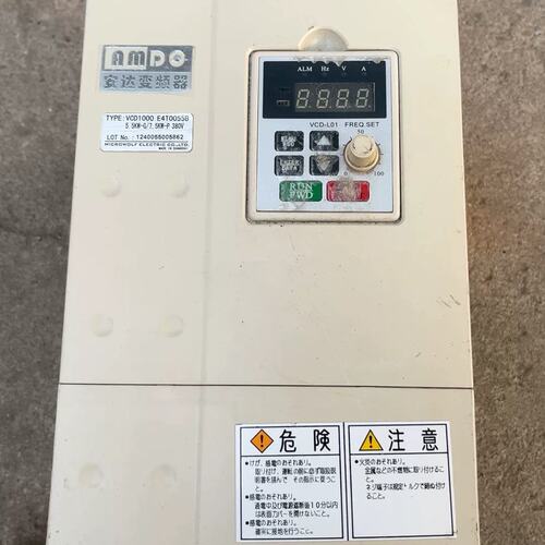 可维修VCD1000E4T0055B 安达变频器 5.5KW 38议价