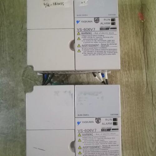 可维修安川变频器CIMR-V7SC440图，功能，成色议价
