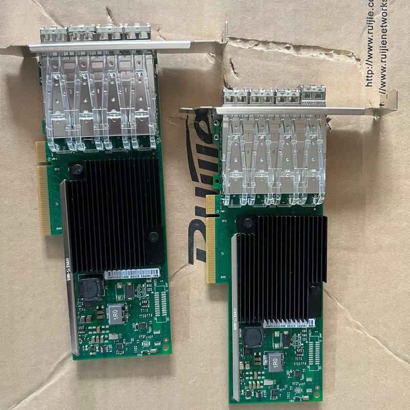 可维修9新 英特尔 X710-DA4 四口万兆光口网卡 成色如图议价