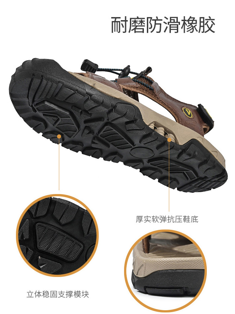 GERMAN CAMEL SPORTY MENS SUMMER BREATHABLE MESH SANDALS CASUAL TOE SANDALS MENS SPORTY BEACH SHOES