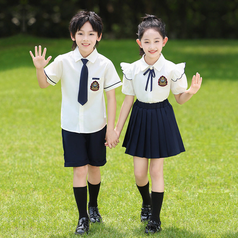 六一儿童表演服夏季班服小学生校儿童演出服