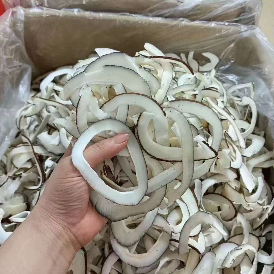 大椰皇切片椰子皇王海底椰子白玉香干鸡汤店餐饮专用炖鸡煲汤食材