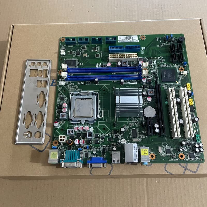 【议价】【承接寄修】】 AKMB-G41MF-00A1E 工业主板 带CPU