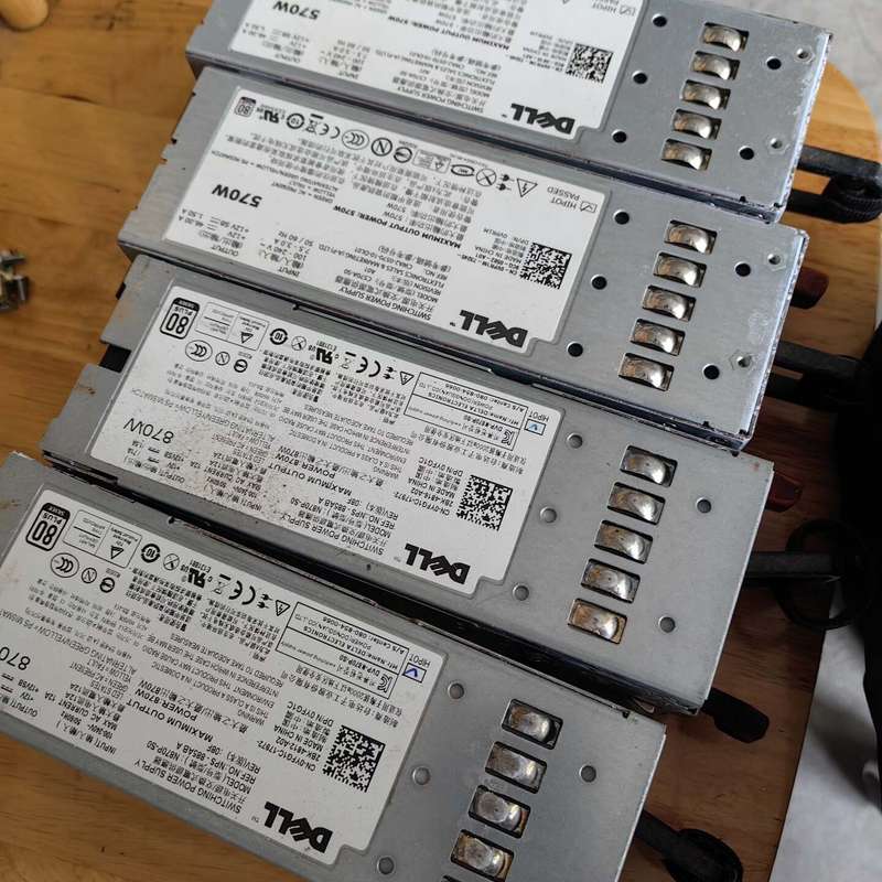 【议价】DELL DELL R710 870W电源 NPS-885A