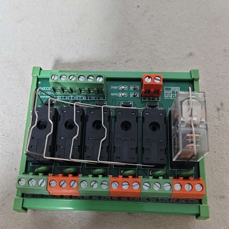 【议价】继电器模组 KE-G6D-DC 带底座 接线端子齐全